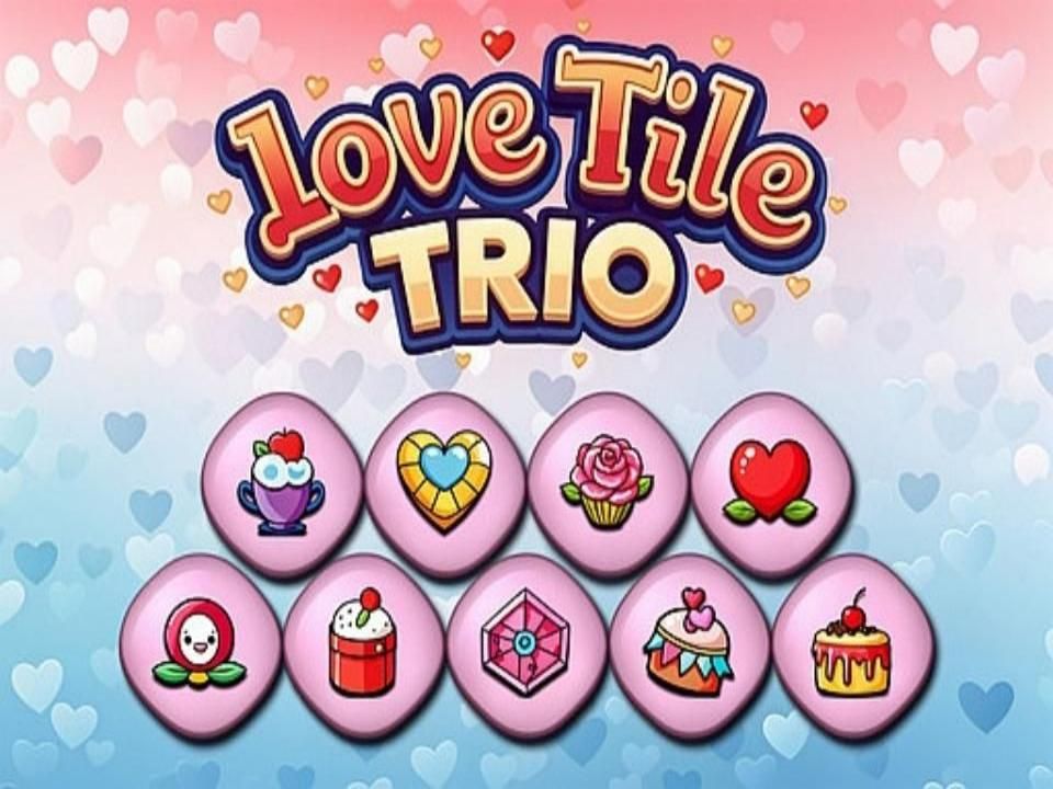 Romantic Tile Reverie: Love Trio Match 3 Delights