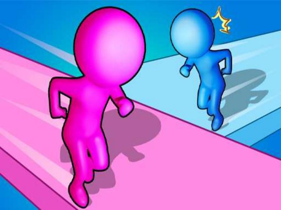 Colorful Paint Run: 3D Puzzle Fun