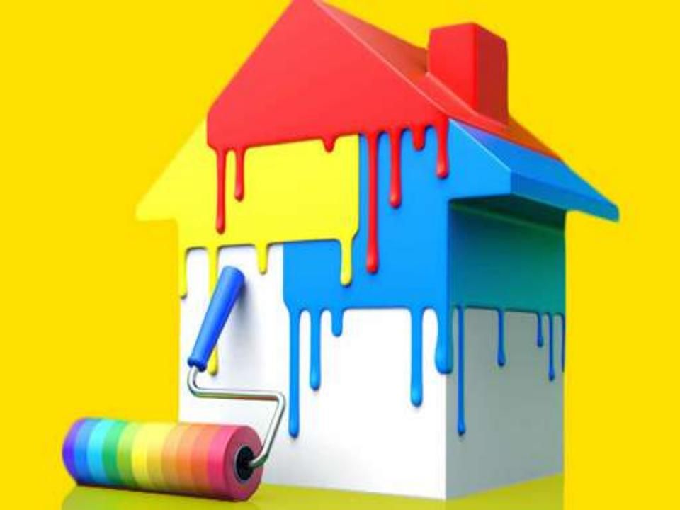 Colorful House Puzzle: Smooth Paint Fun