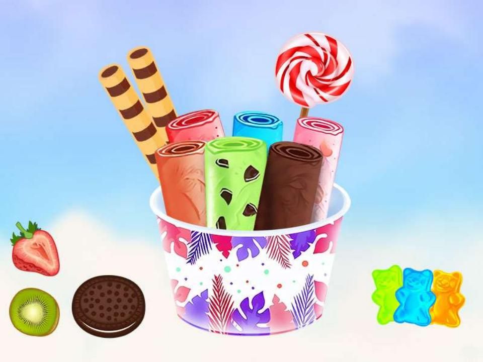 Creative Ice Cream Cone: Diy Creamy Roll Fun