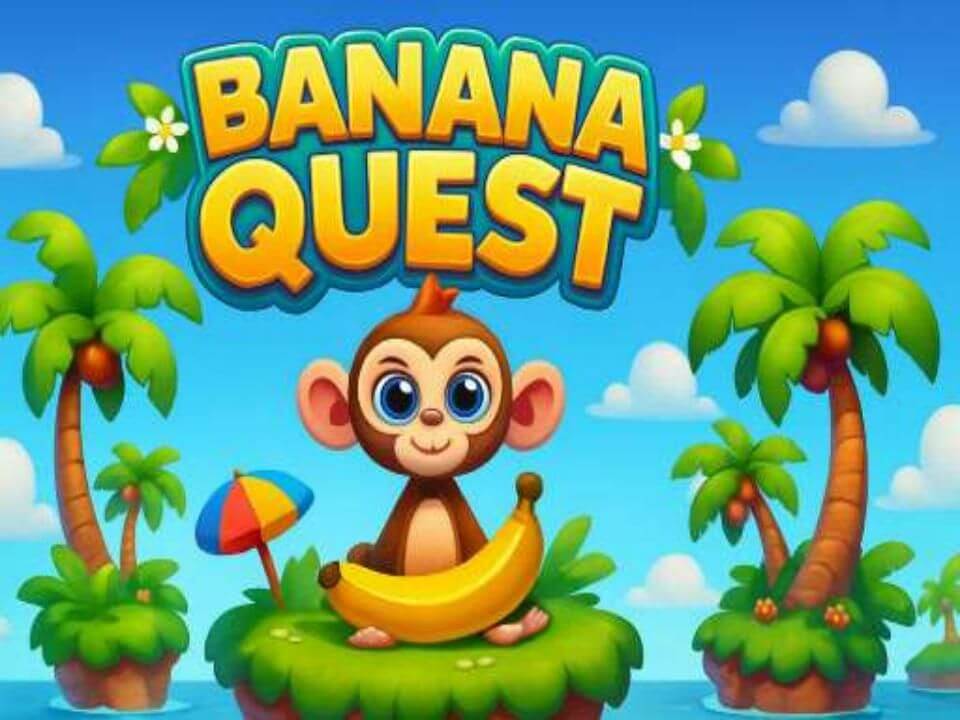 Cute Banana Little Quest: Sweet Jungle Puzzles