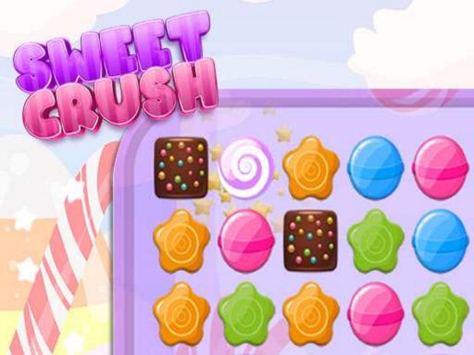 Crush Sweet Gems: Color Burst Puzzle Fun