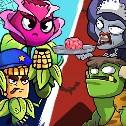 Merge Plants Frenzy: Zombie Defense Quest