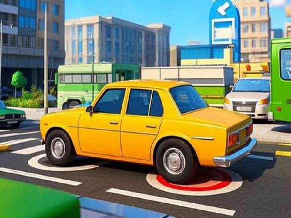 Crazy Car Parking: Tight Spot Mastery