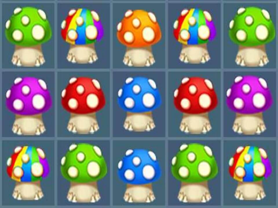 Match Craze: Colorful Mushroom Carnival