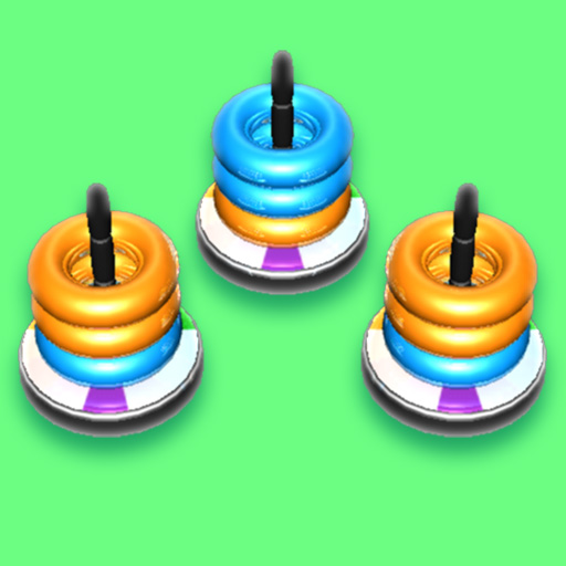 Hoop Stack Sort Puzzle Game