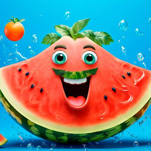 Merge fruits: Fold the Watermelon!