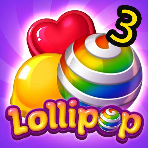 Lollipops Candy Blast Mania:Match 3 Puzzle Game