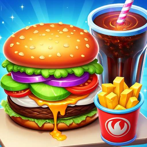 Burger Cafe:Cooking Games For Kids