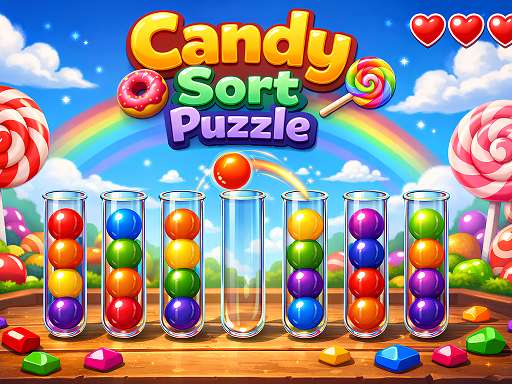 Candy Merge Sort: A Sweetly Satisfying Puzzle