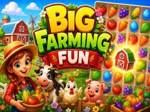 Big Farming Fun Review: Matching Crops Against the Clock