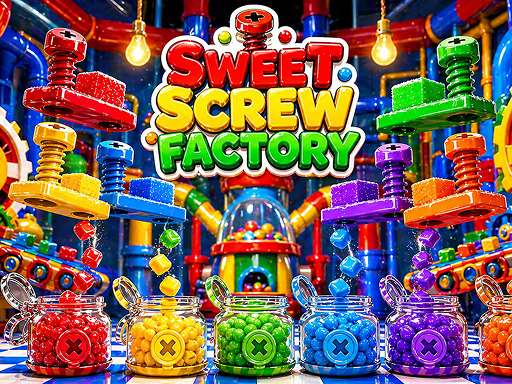 Sweet Screw Factory Review: Candy Colored Puzzle Action That Sticks