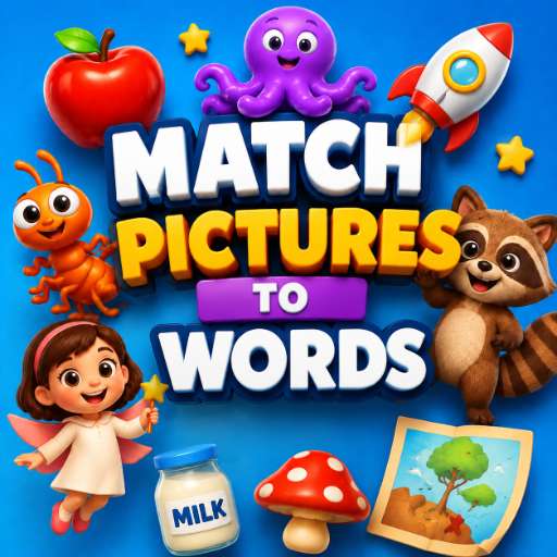 Match Picture To Words 3D: A Simple Way to Build Vocabulary Through Play